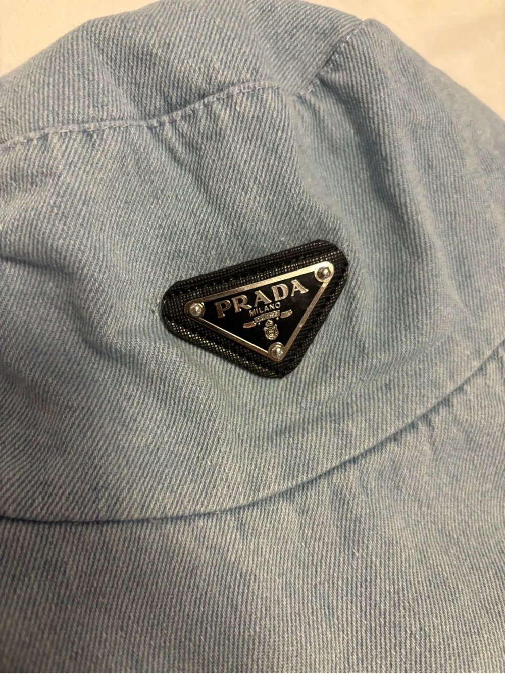 Light Blue Denim Bucket Hat